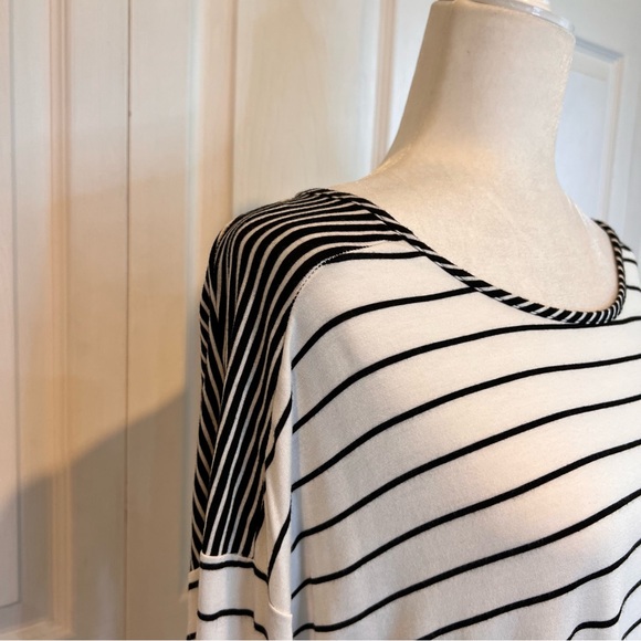 ๐ Westport Black and White Long Sleeve Top / Blouse - XL - Picture 2 of 8